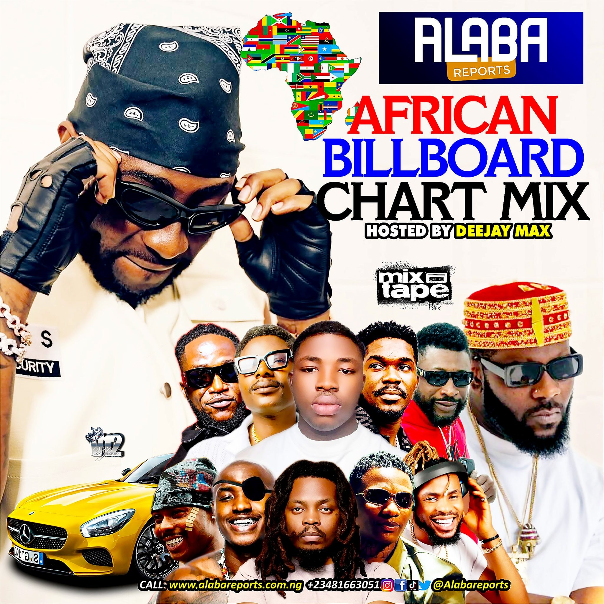 Alabareports Promotions – African Billboard Chart Mixtape Ft. DJ Max AKA King Of DJs