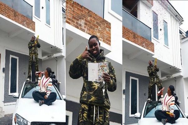 TikTok Star Peller Celebrates Buying ₦350M Mansion in Lekki