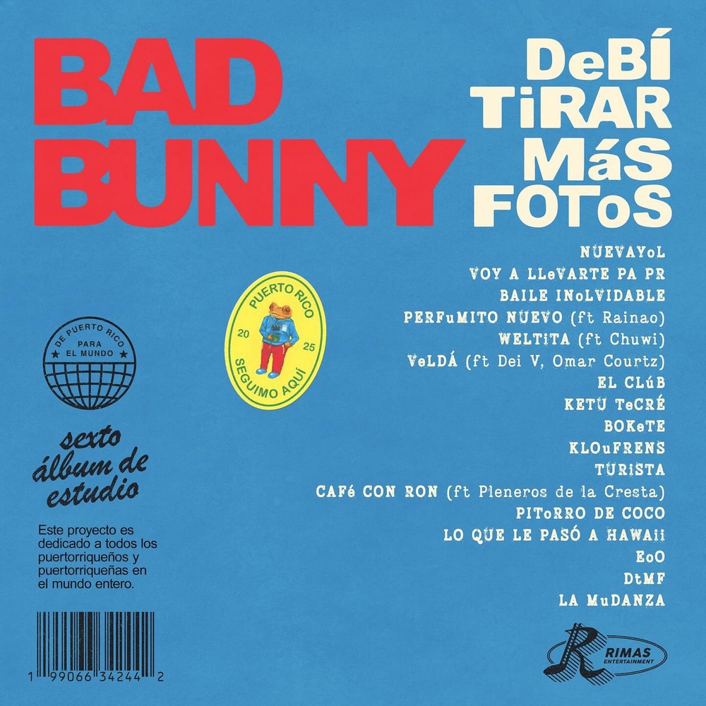 BAD BUNNY – DeBÍ TiRAR MáS FOToS